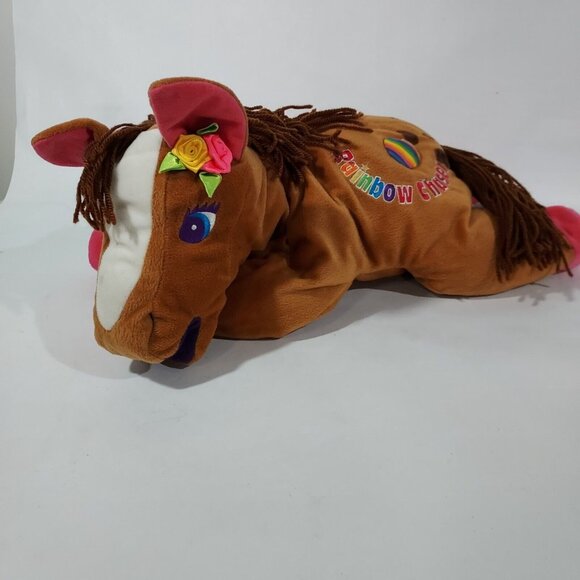 Lisa Frank Rainbow Chaser 22" Brown Horse Plush Vintage 1990's - Picture 13 of 13
